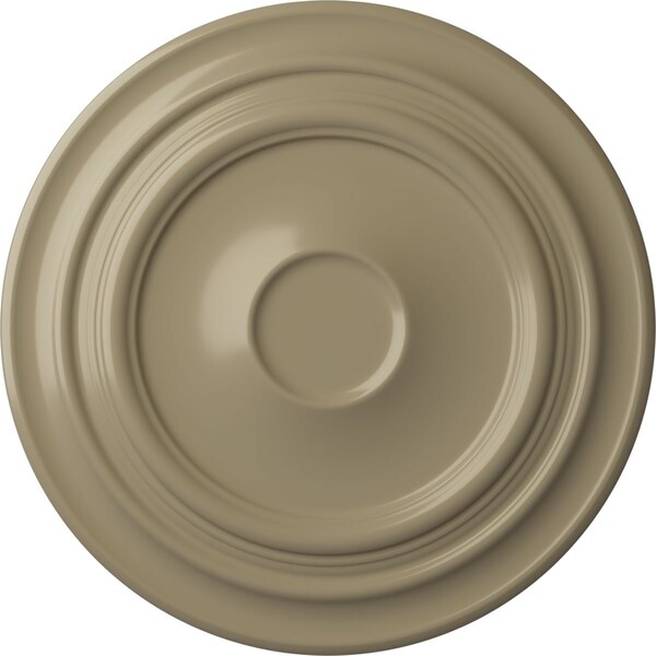 Ekena Millwork Giana Ceiling Medallion (Fits Canopies up to 7 7/8"), Hand-Painted Gobi Desert, 32 5/8"OD x 1 1/2"P CM32GIGDF - main
